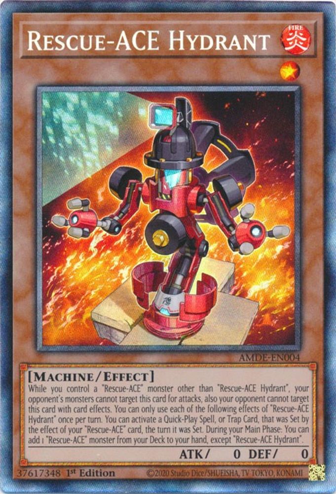 Rescue-ACE Hydrant (CR) (AMDE-EN004) - Collector's Rare