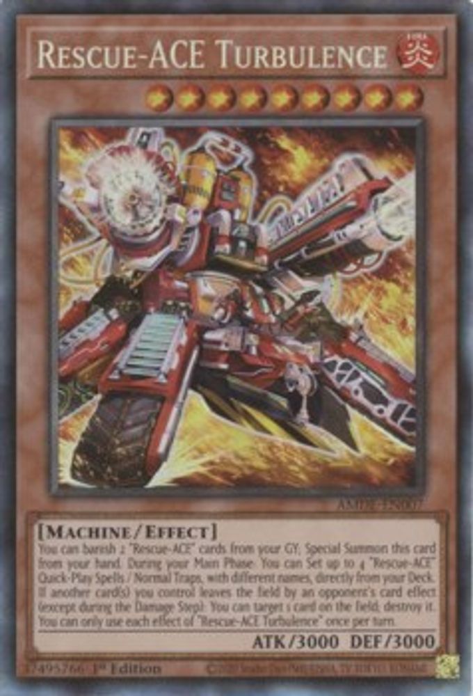 Rescue-ACE Turbulence (CR) (AMDE-EN007) - Collector's Rare