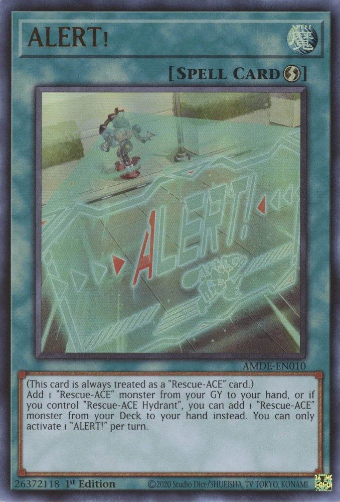 ALERT! (AMDE-EN010) - Ultra Rare
