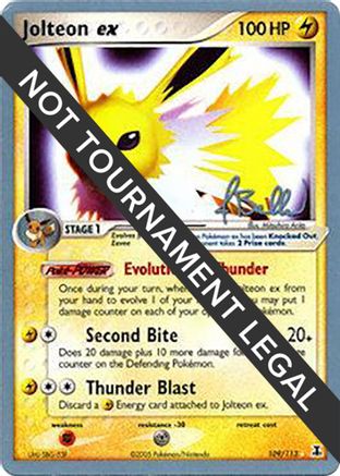 Jolteon ex - 2006 (Jimmy Ballard) 109  - Ultra Rare