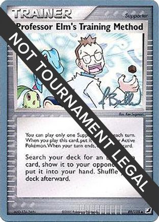 Méthode d'entraînement du professeur Elm (89/115) (Eeveelutions - Jimmy Ballard) [Championnats du monde 2006] 