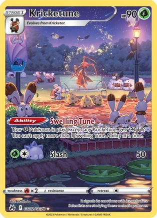 Kricketune GG02  - Holofoil - Ultra Rare