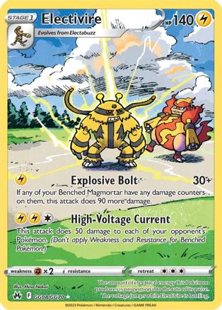 Electivire GG08  - Holofoil - Ultra Rare
