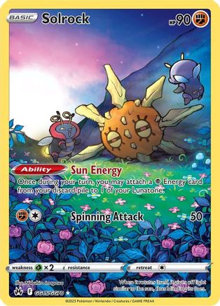 Solrock GG15  - Holofoil - Ultra Rare