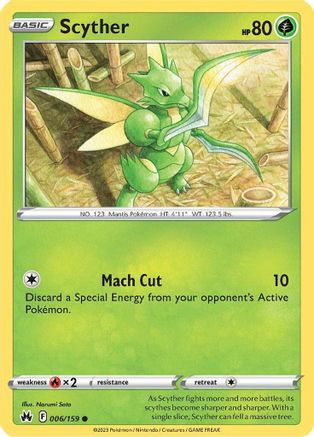 Scyther 006  - Common