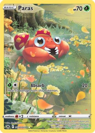 Paras GG32  - Holofoil - Ultra Rare