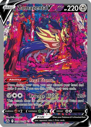 Zamazenta V GG54  - Holofoil - Ultra Rare