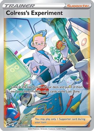 Colress's Experiment GG59  - Holofoil - Ultra Rare