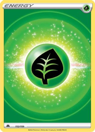 Grass Energy (Texture Full Art) 152  - Holofoil - Ultra Rare