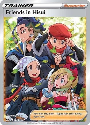 Friends in Hisui (Full Art) 148  - Holofoil - Ultra Rare