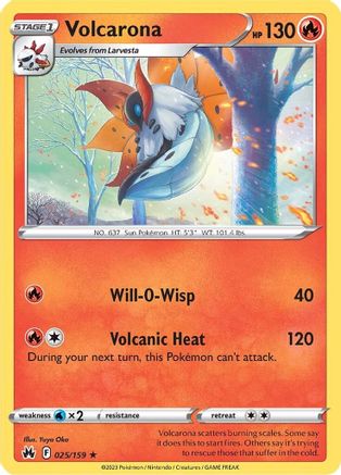Volcarona 025  - Rare