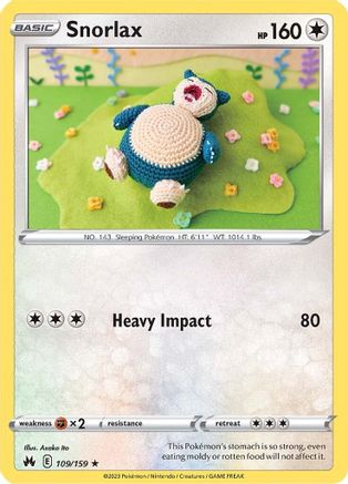 Snorlax 109  - Rare