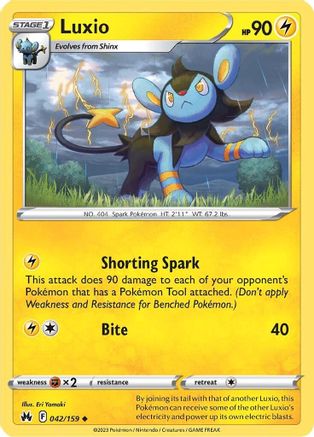 Luxio (42) (42) 042  - Uncommon