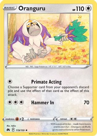 Oranguru 119  - Rare