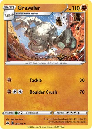 Graveler 068  - Uncommon