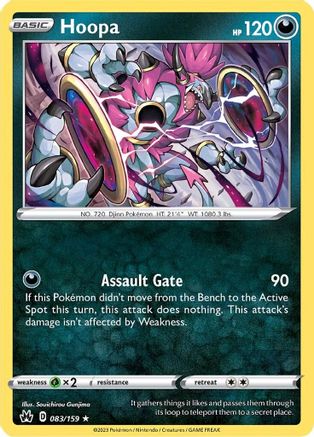 Hoopa 083  - Holofoil - Holo Rare
