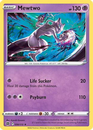 Mewtwo (Cosmos Holo) 056/172  - Holofoil - Promo