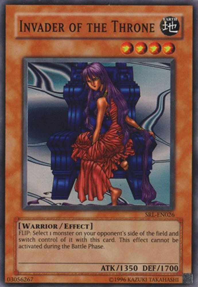 Invader of the Throne (SRL-EN026) - Super Rare