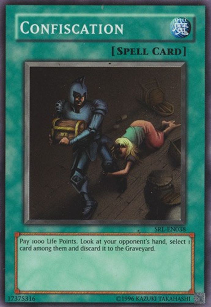 Confiscation (SRL-EN038) - Super Rare