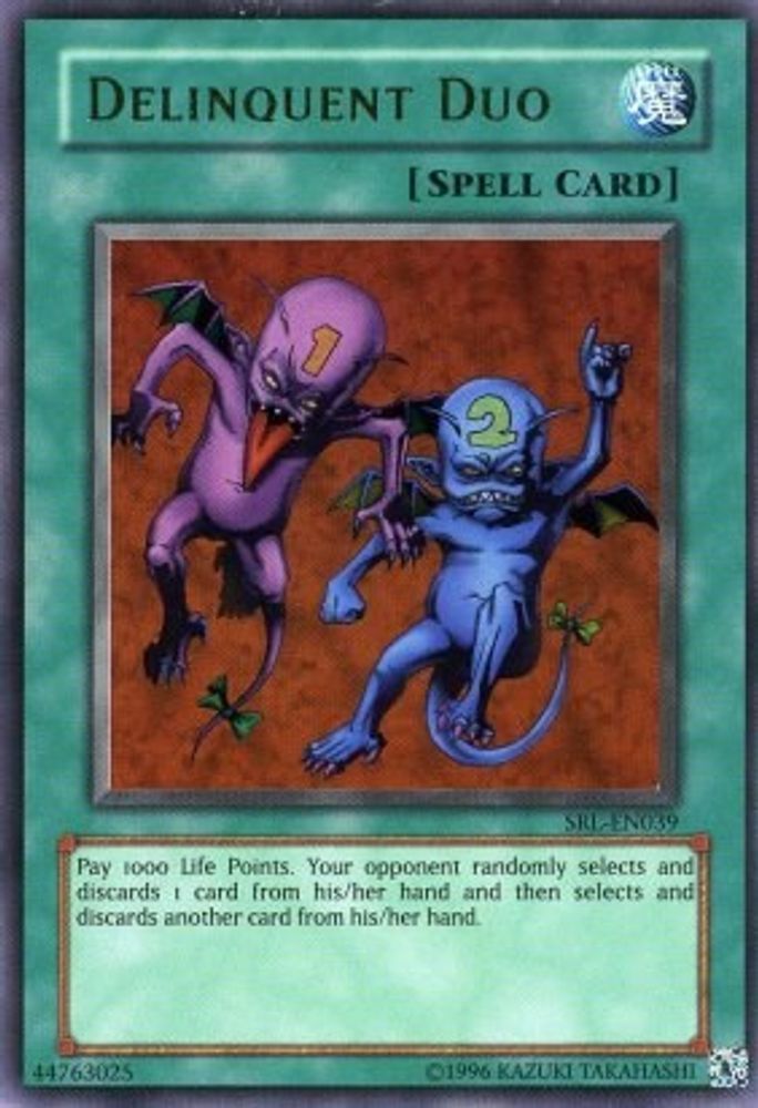 Duo délinquant [SRL-EN039] Ultra Rare 