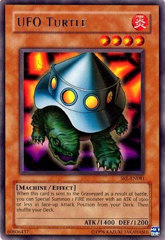 UFO Turtle (SRL-EN081) - Rare