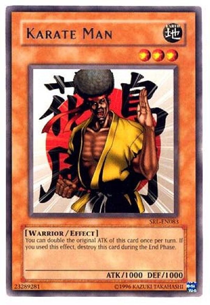 Karate Man (SRL-EN083) - Rare