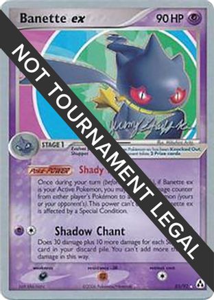 Banette ex (85/92) (Rambolt - Jeremy Scharff-Kim) [Championnats du Monde 2007] 