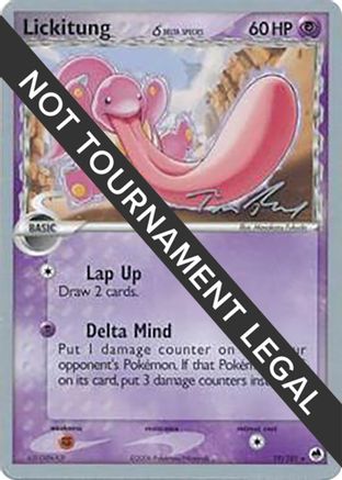 Lickitung (Delta Species) - 2007 (Tom Roos) 019  - Rare