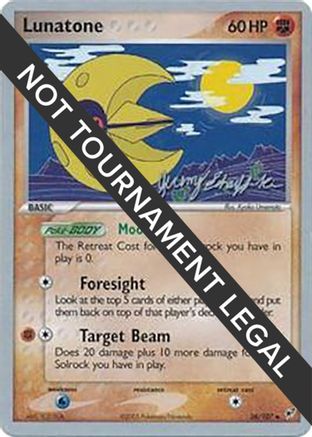 Lunatone (36/107) (Rambolt - Jeremy Scharff-Kim) [Championnats du Monde 2007] 