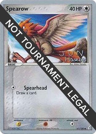 Spearow (61/100) (Flyvees - Jun Hasebe) [Championnats du monde 2007] 