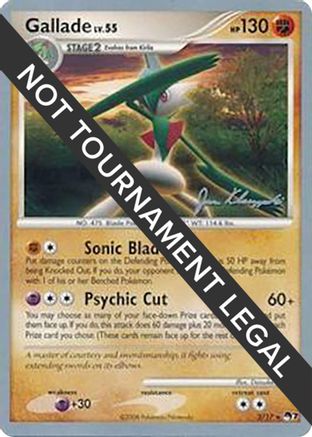 Gallade LV.55 (2/17) (Psychic Lock - Jason Klaczynski) [Championnats du Monde 2008] 
