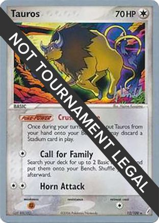 Tauros - 2008 (Dylan Lefavour) 012  - Rare