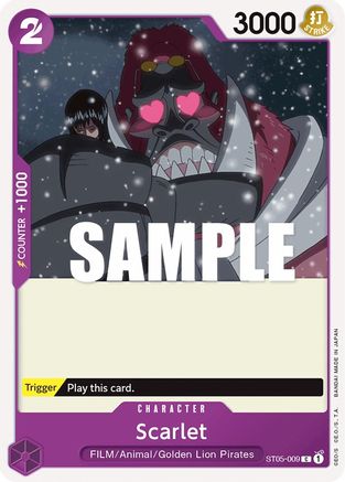 Scarlet (ST05-009) - Common
