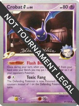 Crobat G - 2009 (Stephen Silvestro) 047  - Uncommon
