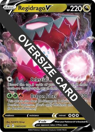 Regidrago V - SWSH281  - Holofoil - Promo