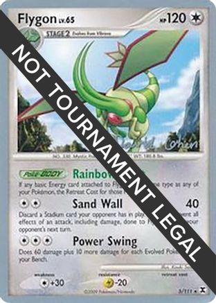 Flygon - 2009 (David Cohen) 005  - Rare