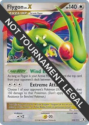 Flygon LV.X - 2009 (David Cohen) 105  - Rare