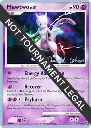 Mewtwo (David Cohen) 009  - Rare