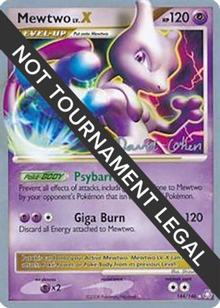 Mewtwo LV.X - 2009 (David Cohen) 144  - Rare