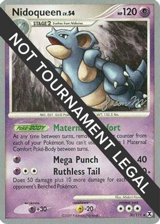 Nidoqueen - 2009 (Jason Martinez) 030  - Rare