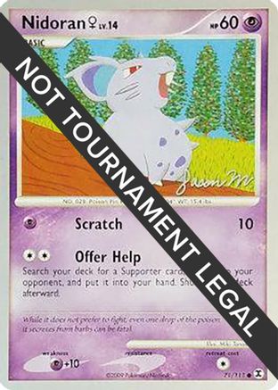 Nidoran F - 2009 (Jason Martinez) 071  - Common