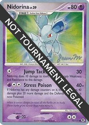 Nidorina - 2009 (Jason Martinez) 073  - Common