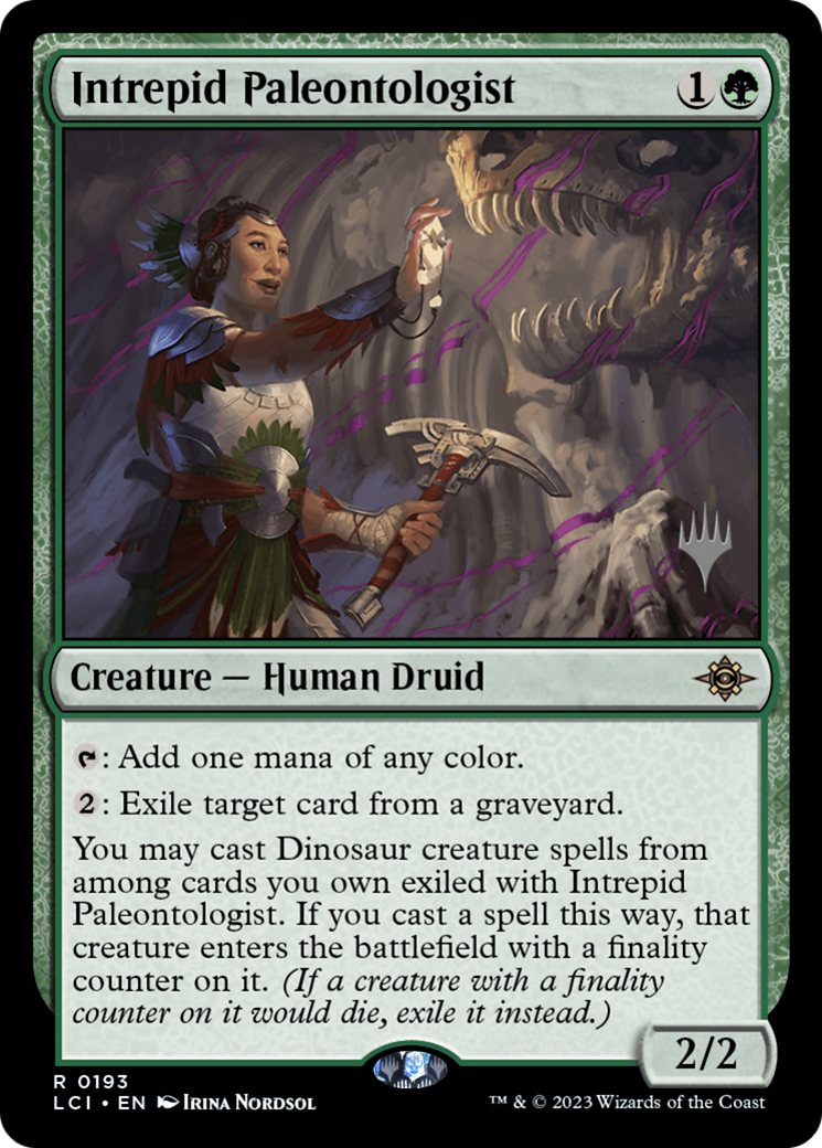 Paléontologue intrépide (Pack promotionnel) [Les cavernes perdues d'Ixalan Promos] 