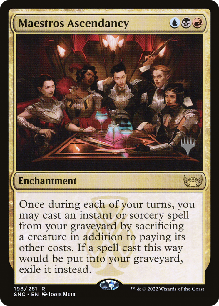 Maestros Ascendancy (Pack Promo) [Streets of New Capenna Promos] 