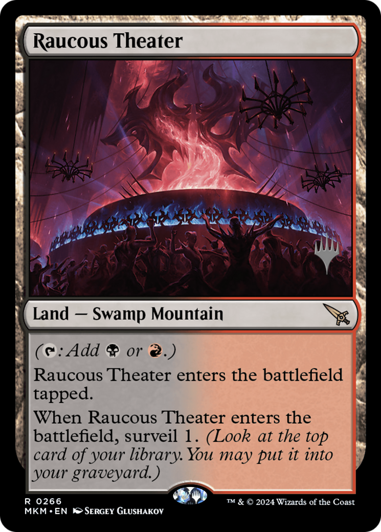 Théâtre Raucous (Pack Promo) [Meurtres au Manoir Karlov Promos] 