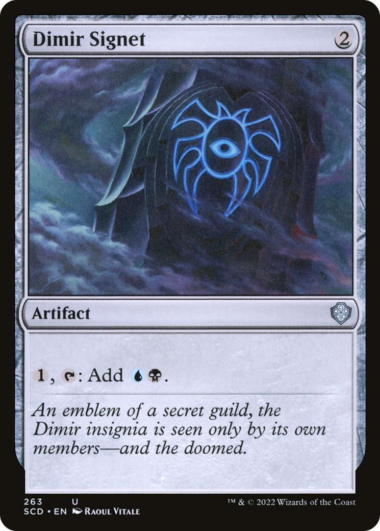 Dimir Signet [Decks de commande de démarrage] 