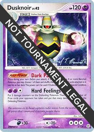 Dusknoir (Michael Pramawat) 002  - Rare