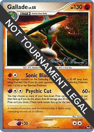 Gallade (Michael Pramawat) 002  - Rare