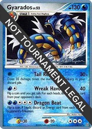 Gyarados - 2010 (Mychael Bryan) 019  - Rare