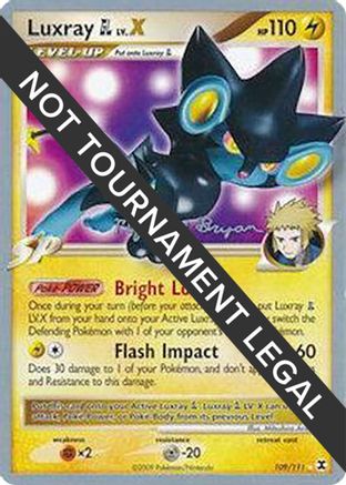 Luxray GL LV.X - 2010 (Mychael Bryan) 109  - Classic Collection